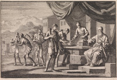 Gleichnis von den Arbeitern im Weinberg von Jan Luyken