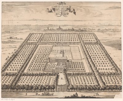 Ansicht des Landguts Soetendale von Jan Luyken