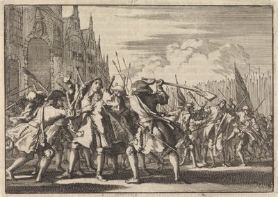 Mord an den Gebrüdern De Witt, 1672 von Jan Luyken