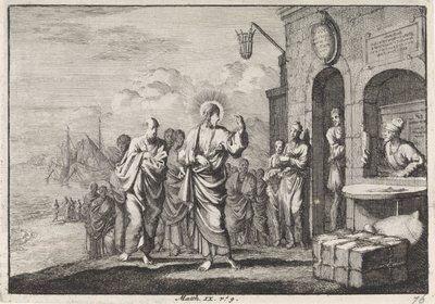 Berufung des Matthäus von Jan Luyken