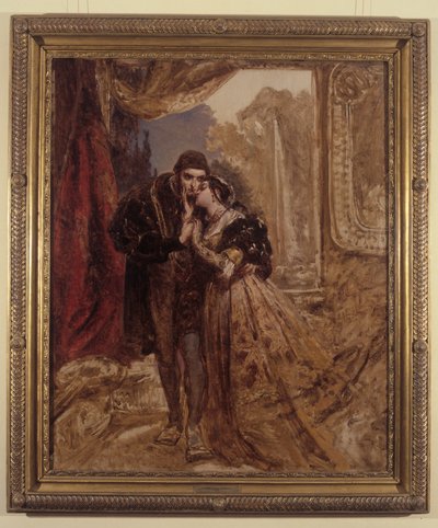 Sigismund August und Barbara Radziwiłłówna von Jan Matejko