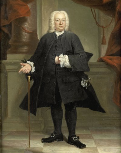 Porträt eines Mannes von Jan Maurits Quinkhard