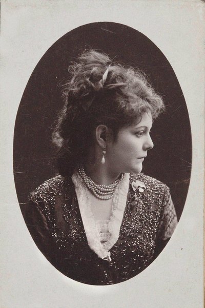 Porträt der Pianistin und Komponistin Sophie Menter 1846-1918, 1893 von Jan Mieczkowski
