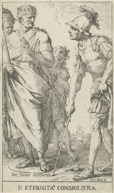 Popilius Laenas zeichnet einen Kreis von Jan Miel