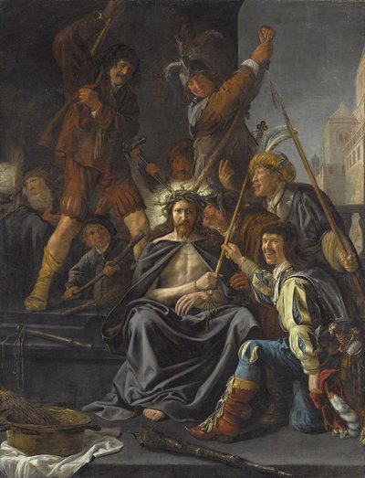 Christus mit Dornenkrone von Jan Miense Molenaer