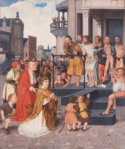 Christus dem Volk gezeigt von Jan Mostaert