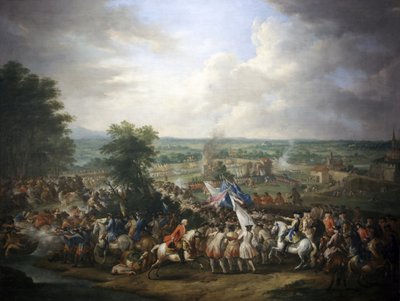 Die Schlacht von Guastalla (2) von Jan Peeter Verdussen