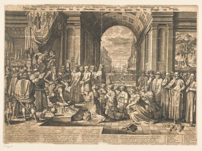 Abbildung des elenden Zustands der Niederlande unter der grausamen Tyrannei des Herzogs von Alba von Jan Pietersz. van de Venne
