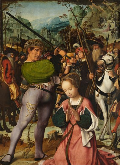 Die Enthauptung der Heiligen Katharina von Jan Provoost