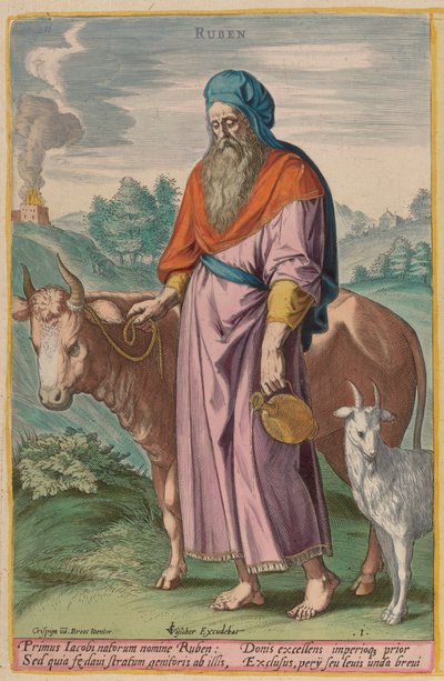 Ruben von Jan Sadeler I or J. Haeyler after Crispen van den Broecke
