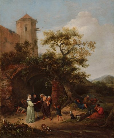 Die Wahrsagerin von Jan Steen