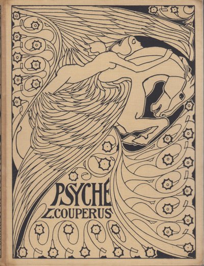 Cover-Design Psyche von Louis Couperus, 1898 von Jan Toorop