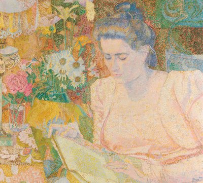 Porträt von Frau Marie Jeannette de Lange, ca. 1900 von Jan Toorop
