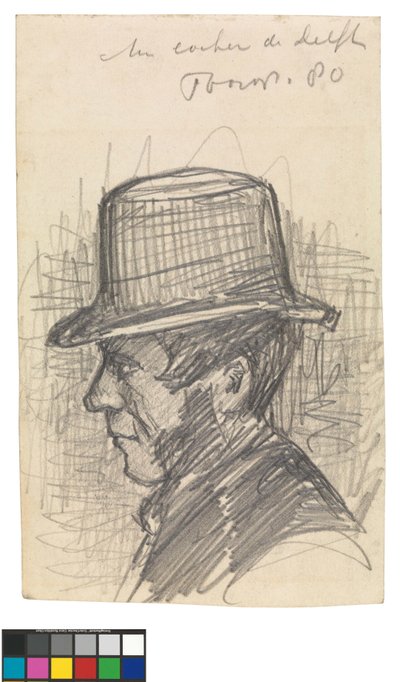 Ein Kutscher in Delft von Jan Toorop