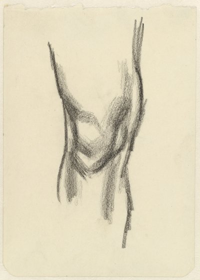 Studie eines Knies von Jan Toorop
