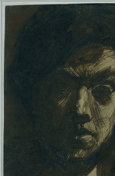 Selbstporträt des Malers Jan Toorop von Jan Toorop