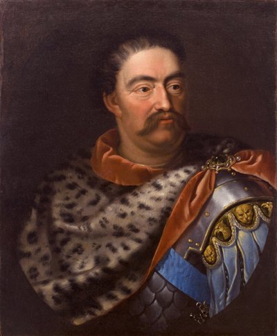 Porträt von John III Sobieski, König von Polen und Großherzog von Litauen, 1629-1696 von Jan Tricius