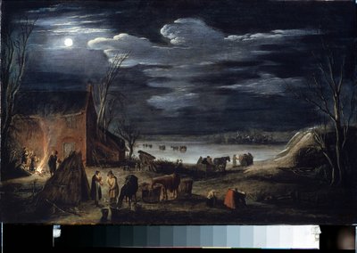 Der Winter von Jan Van de II Velde