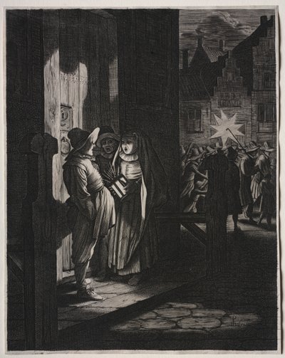 Stern der Könige, Ein Nachtstück, 1630 von Jan Van de Velde