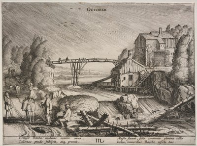 Die zwölf Monate: Oktober von Jan Van de Velde