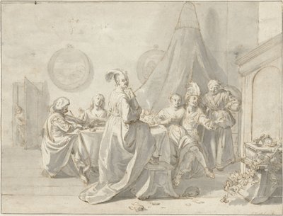 Der verlorene Sohn im Bordell von Jan Verkolje (I)