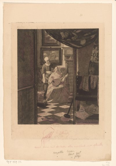 Der Liebesbrief von Jan Veth