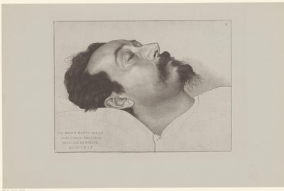 Nicolaas de Roever auf seinem Totenbett von Jan Veth
