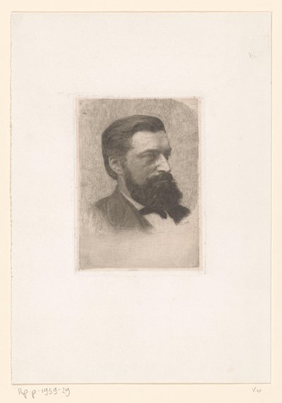 Porträt von Thomas Theodorus Hendrikus Jorissen von Jan Veth
