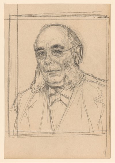 Porträt von Dr. H. Pierson von Jan Veth