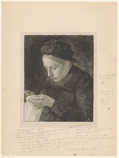 Porträt von Frau Sluiter-Metelerkamp von Jan Veth