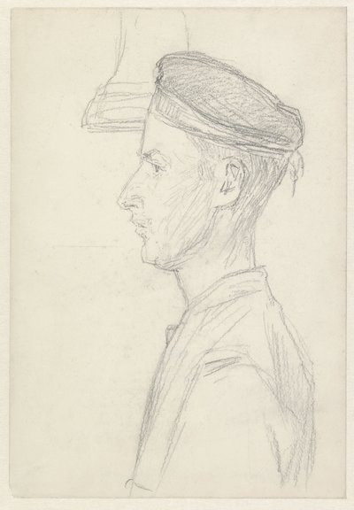 Steuermann an Bord der J. P. Coen von Jan Veth