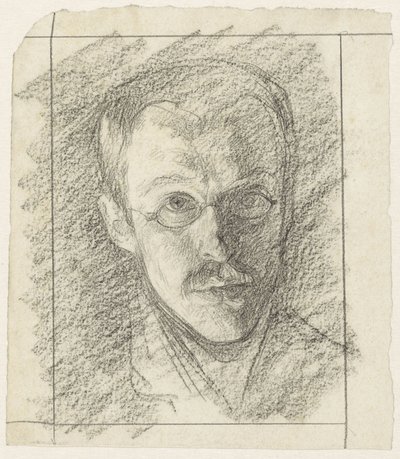 Selbstporträt von Jan Veth von Jan Veth