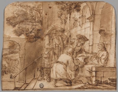 Josephs Brüder zeigen Jakob seinen Mantel von Jan Victors
