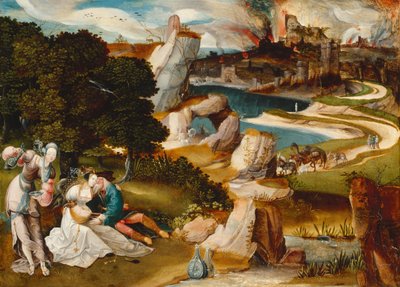 Lot und seine Töchter von Jan Wellens de Cock