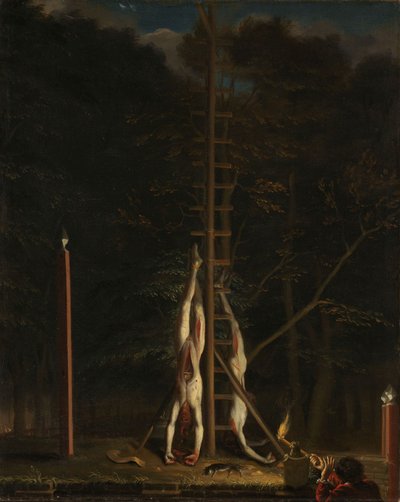 Die Leichen der Gebrüder De Witt, um 1672-75 von Jan de Baen