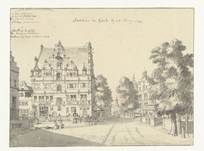 Das Rathaus in Goch von Jan de Beijer