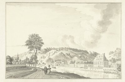 Schloss Daff, entlang der Maas, oberhalb von Namur von Jan de Beijer