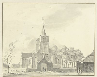 Kirche von Tongeren von Jan de Beijer