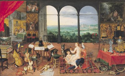 Hören, 1617 von Jan the Elder Brueghel