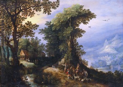 Rückkehr von der Jagd von Jan the Elder Brueghel