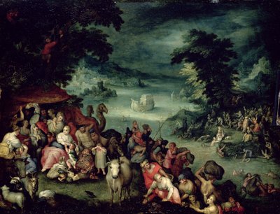 Die große Flut von Jan the Elder copy Brueghel