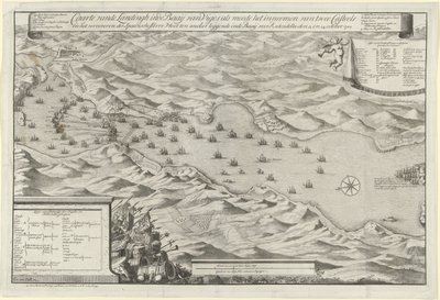 Seeschlacht in der Bucht von Vigo und die Eroberung der spanischen Silberflotte, 1702 von Jan van Call (I)