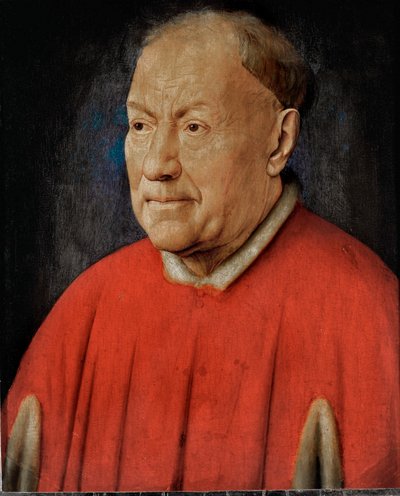 Kardinal Niccolo Albergati, päpstlicher Gesandter in den Spanischen Niederlanden von Jan van Eyck