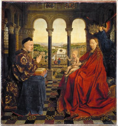 Die Jungfrau des Kanzlers Rolin von Jan van Eyck