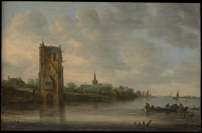 Das Pelkus-Tor bei Utrecht von Jan van Goyen