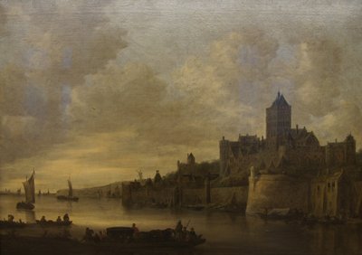 Der Valkhof in Nijmegen von Jan van Goyen
