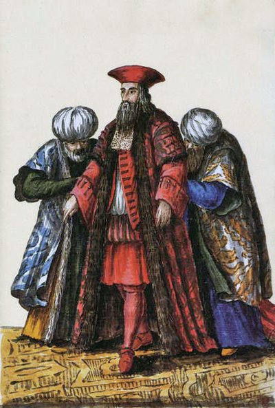 Der Botschafter der Republik Venedig und Konstantinopel von Jan van Grevenbroeck
