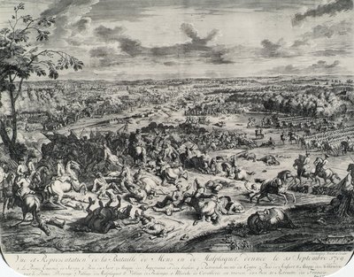 Die Schlacht bei Malplaquet am 11. September 1709 von Jan van Huchtenburgh