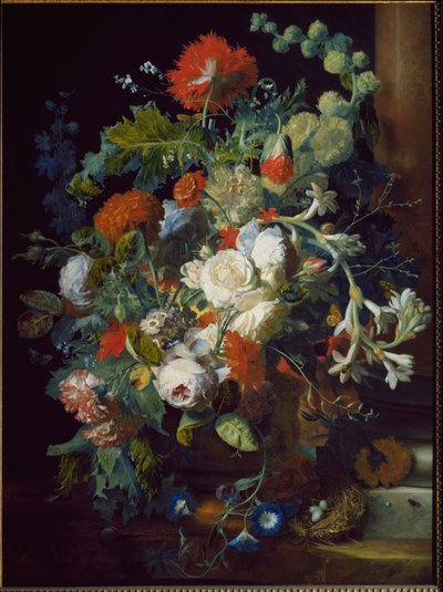 Stillleben. Blumenkorb von Jan van Huysum