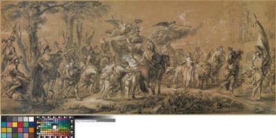 De verheerlijking van Mars von Jan van Orley